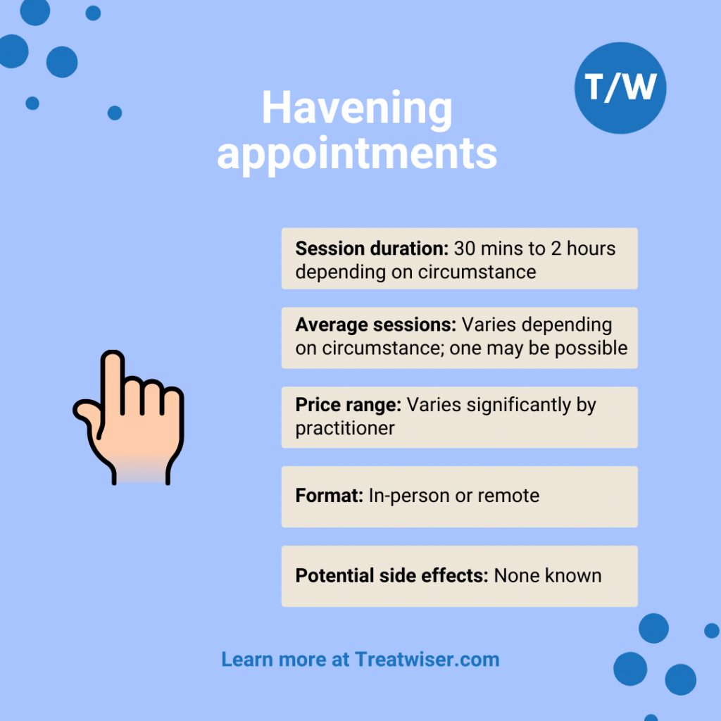 Havening appointment guides