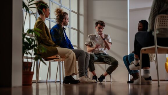 Group addiction therapy