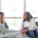 Counsellor and patient