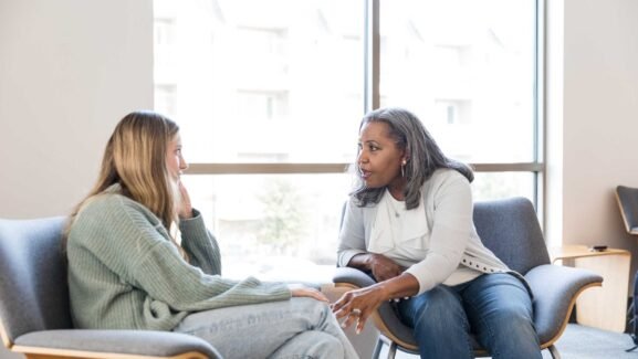 Counsellor and patient