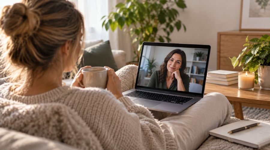 How to Find an Online Therapist for Anxiety, Depression, and Stress
