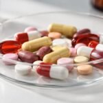 Medication in petri dish